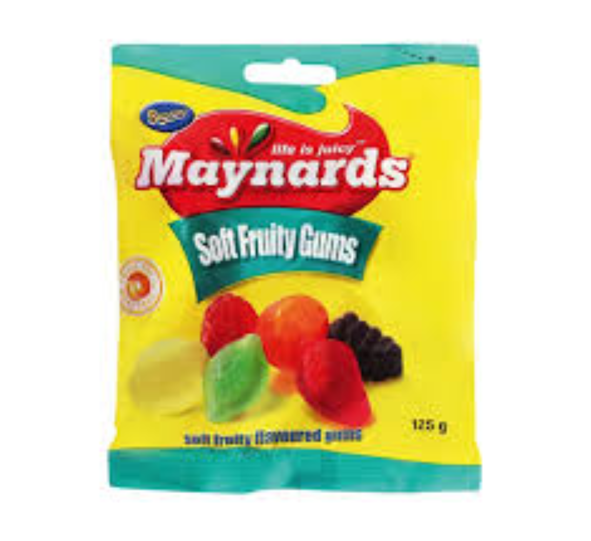 BEACON MAYNARDS SOFT FRUITY GUMS 125G